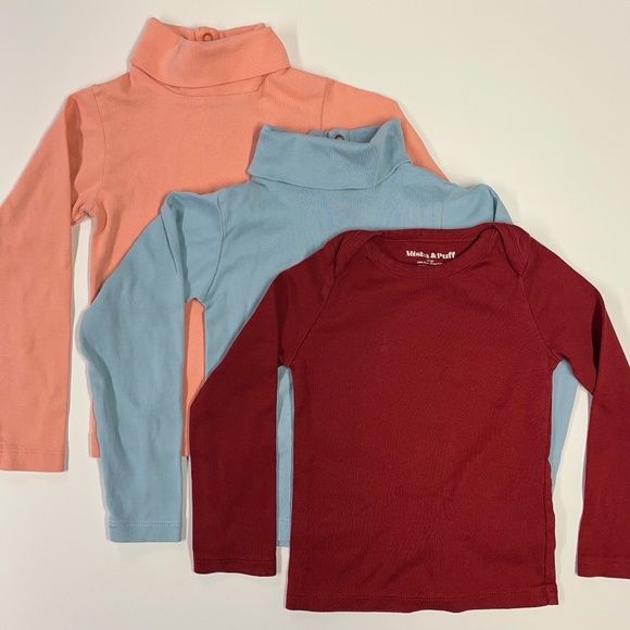 Bundle of Misha & Puff Long Sleeve Shirts Size 4-5 EUC - Picture 1 of 5